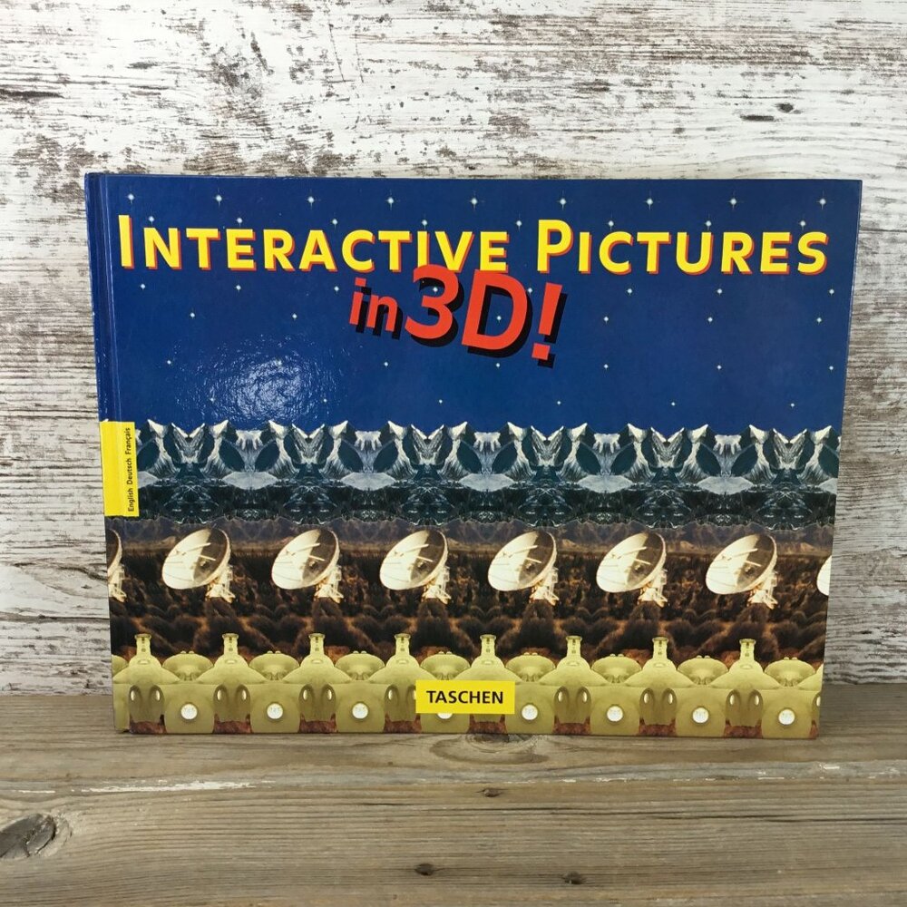 Interactive Pictures In 3D! Hardcover Book By Taschen 1994